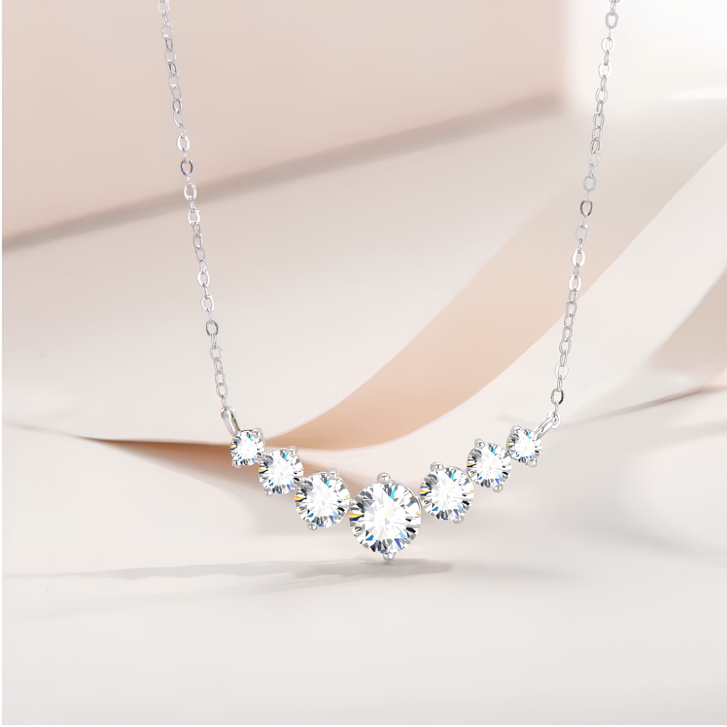 Colar Brilho Estelar Moissanite