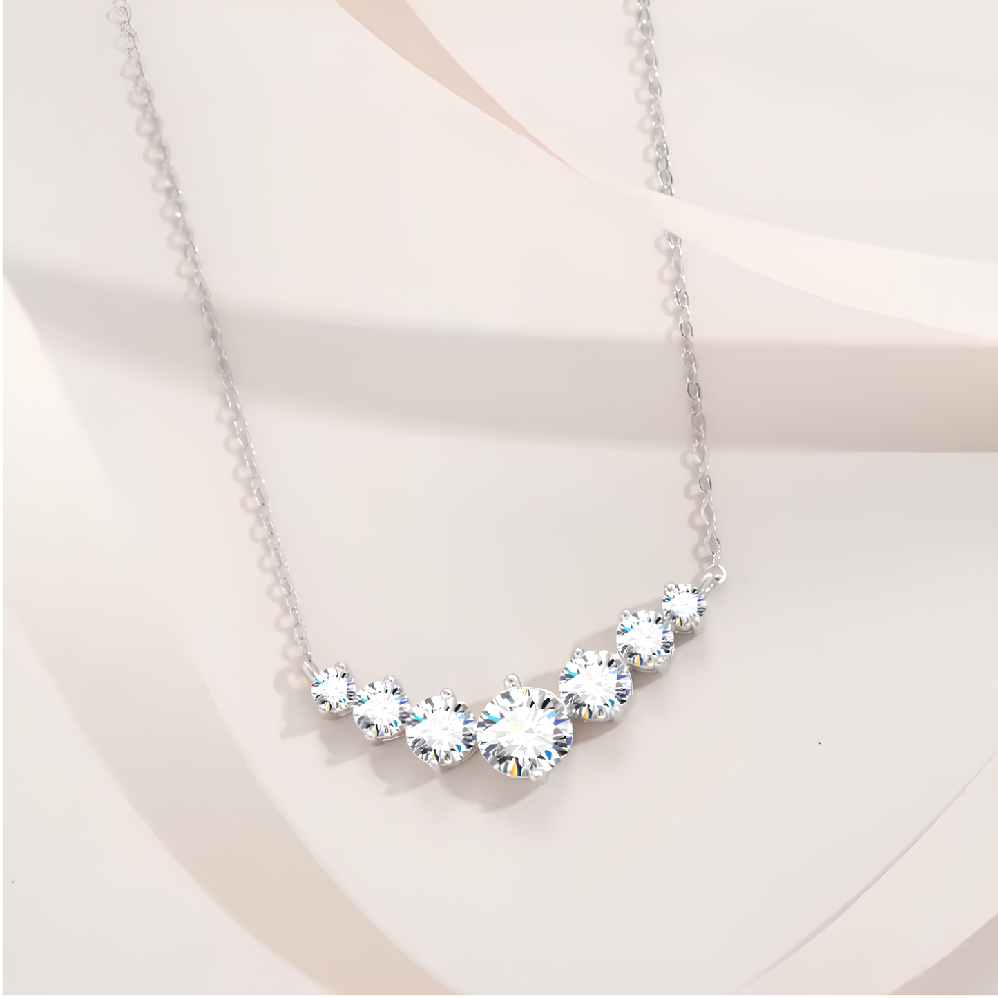 Colar Brilho Estelar Moissanite