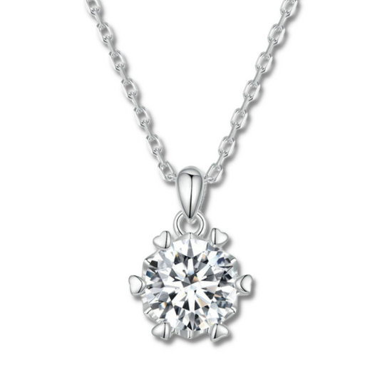 Colar Pendant Brilho de Amor Moissanite - Loratta 