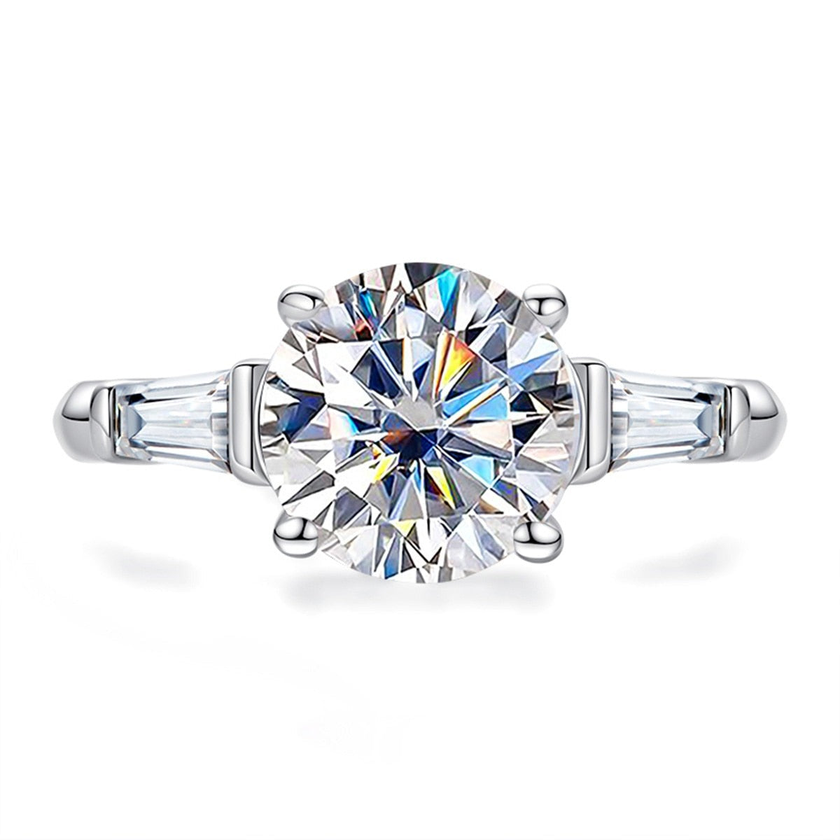 Anel Tríplice Moissanite - Loratta 